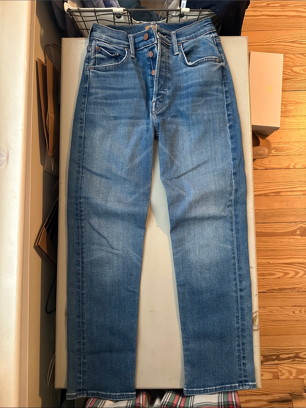Mother The Tomcat Jeans In Layover
